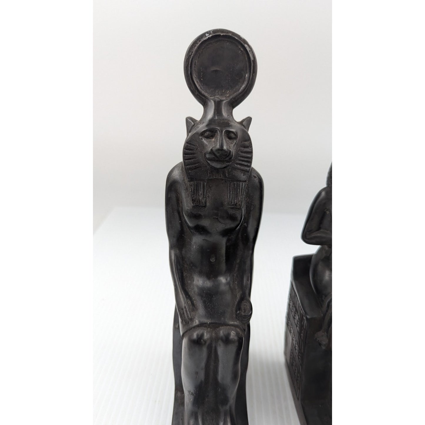 Egyptian God Figurine Set of 3 - Sekhmet, Isis Nursing Her son, Anubis