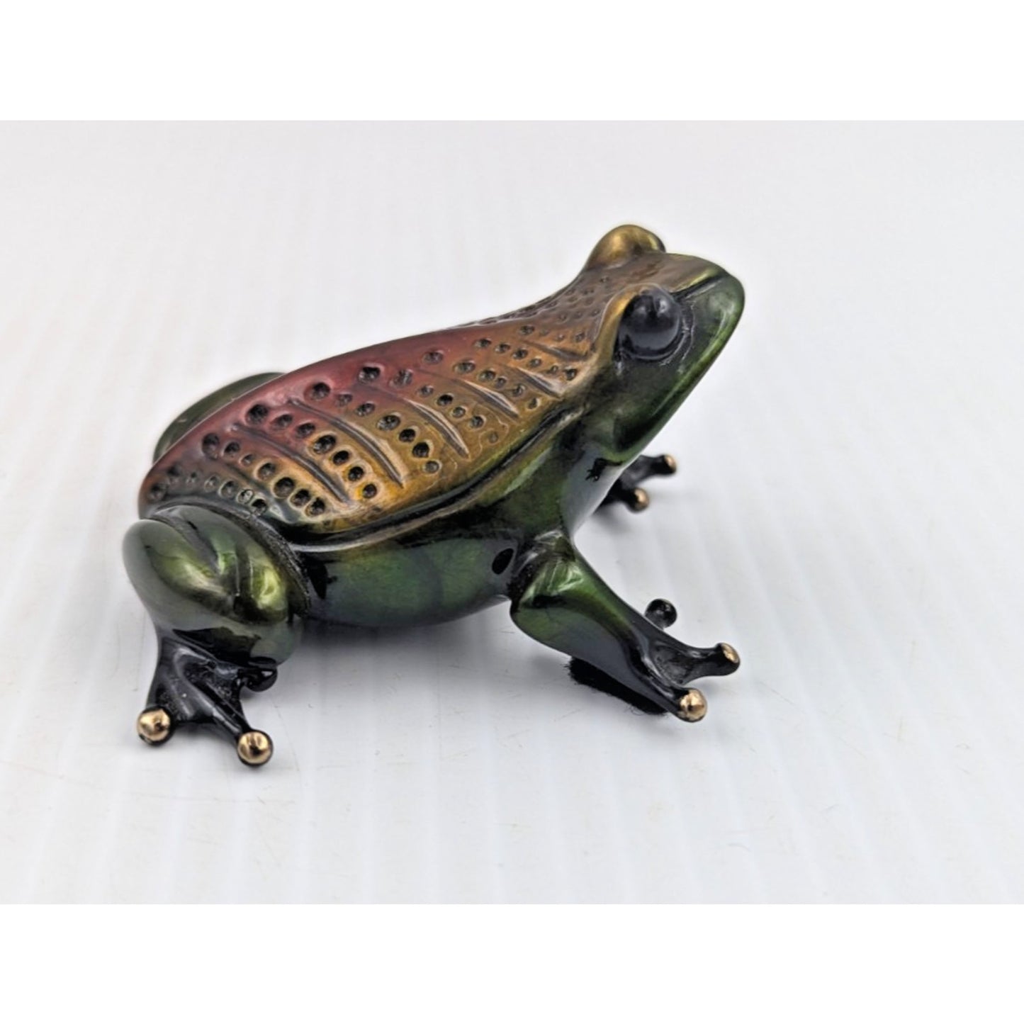 Tim Cotterill Frogman Bronze Frog Sculpture “Sherwood” LE #162/5000 with COA
