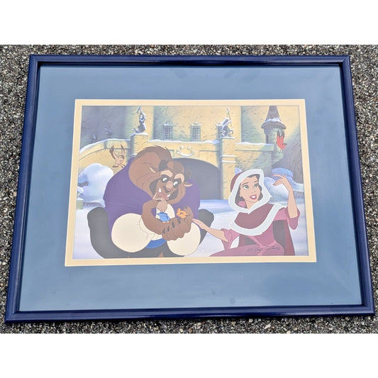 Disney Belle Tames The Beast AP Artist Proof Don Duck Williams Signed Lithograph