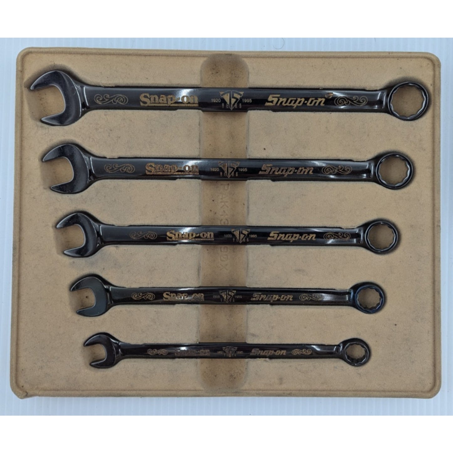 Snap-On Tools SAE 75th Anniversary Limited Edition Commemorative Wrench Set