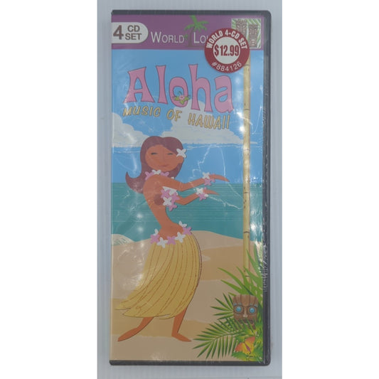 Aloha Music of Hawaii World Lounge 4 CD Set