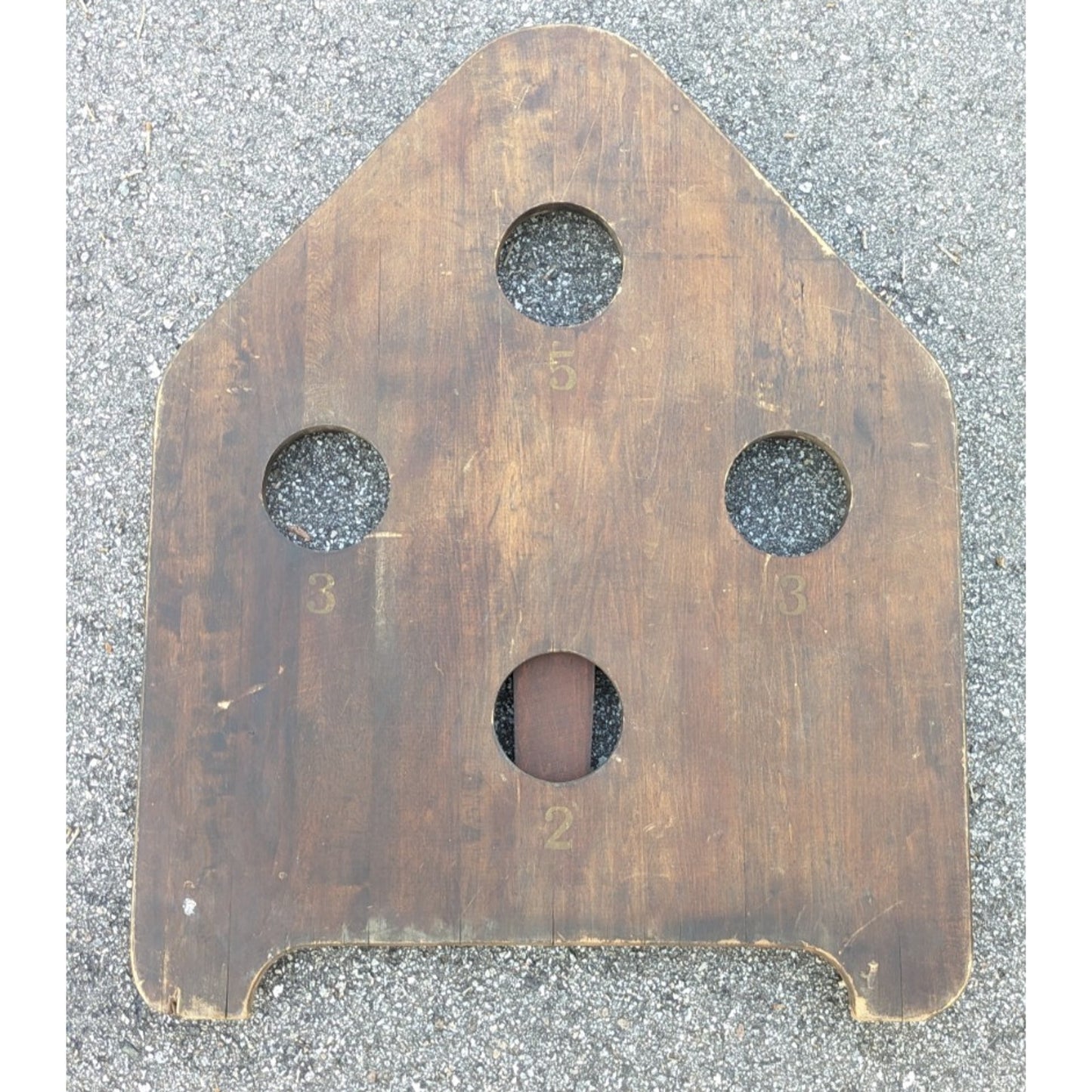 Vintage Carrom Company Cornhole Bean Bag Toss Game Board Stand (no bags)