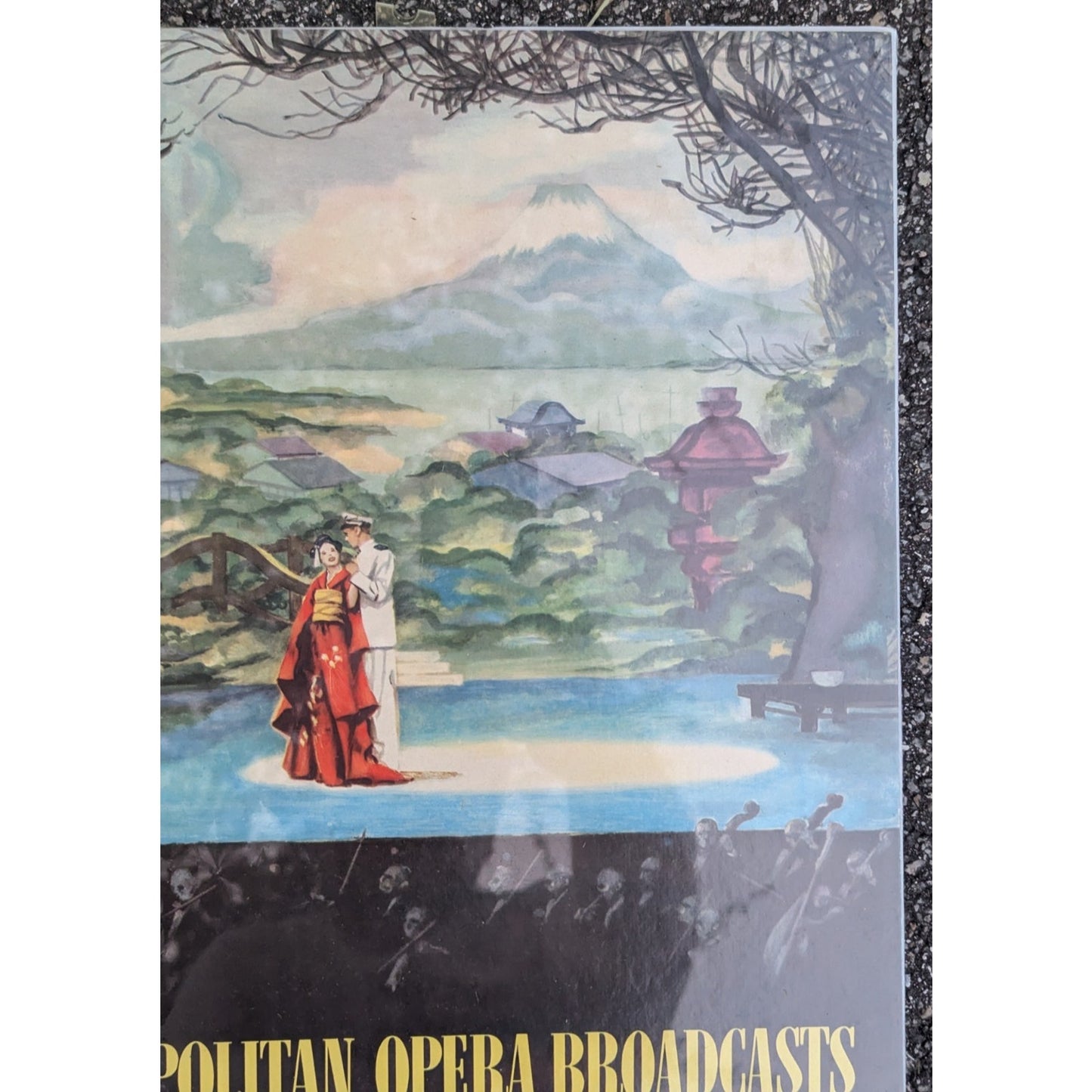 Metropolitan Opera Broadcasts The Texas Company Presents 1951 Poster Texaco