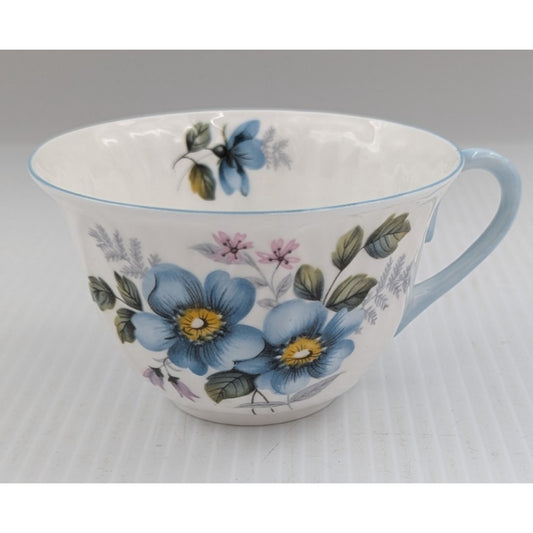 Stunning Shelley Tea Cup with Blue Flowers England