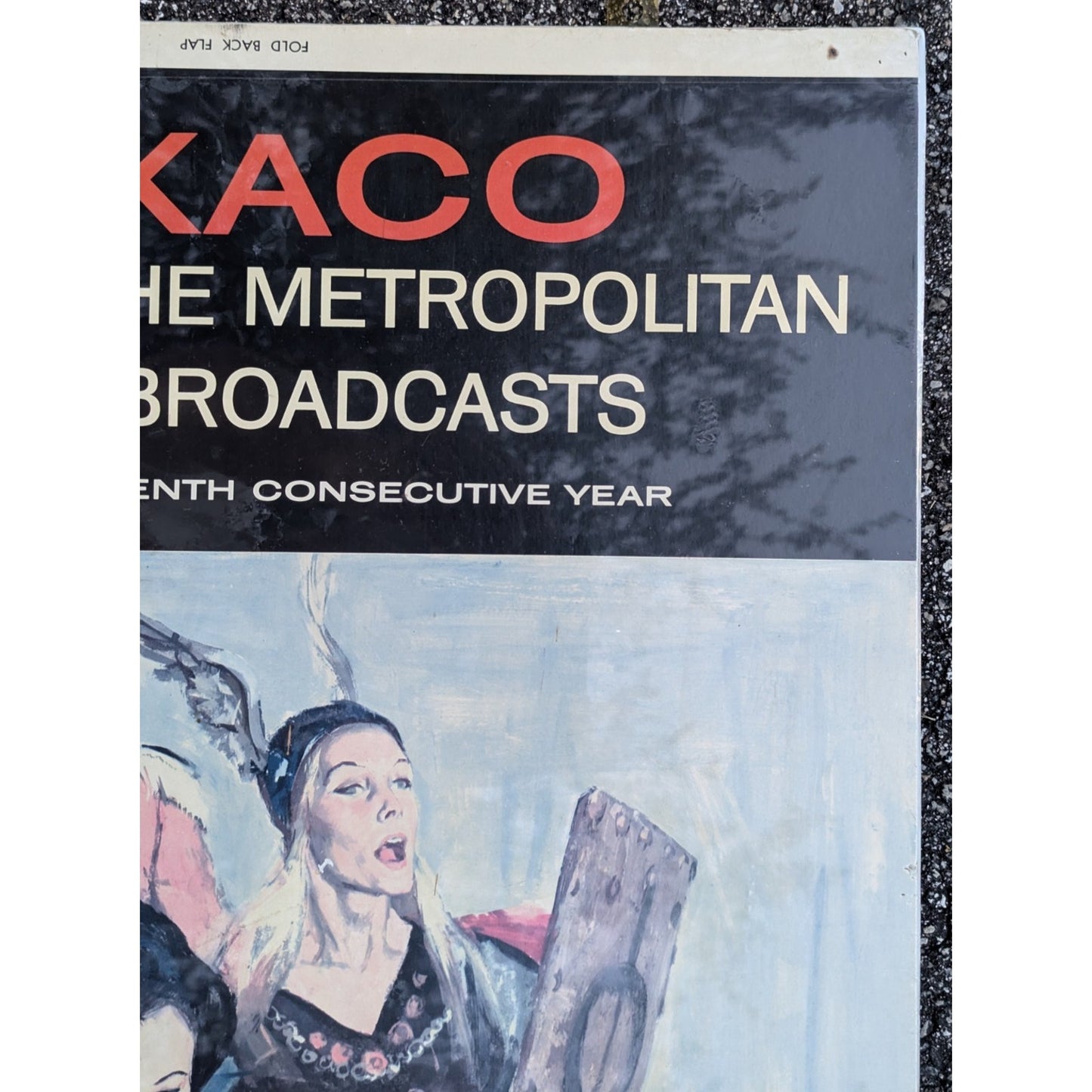 Texaco Presents The Metropolitan Opera Broadcasts New York City 1957 Poster