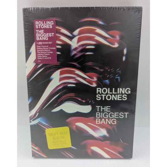 The Rolling Stones The Biggest Bang 4-Disc DVD Boxed Set