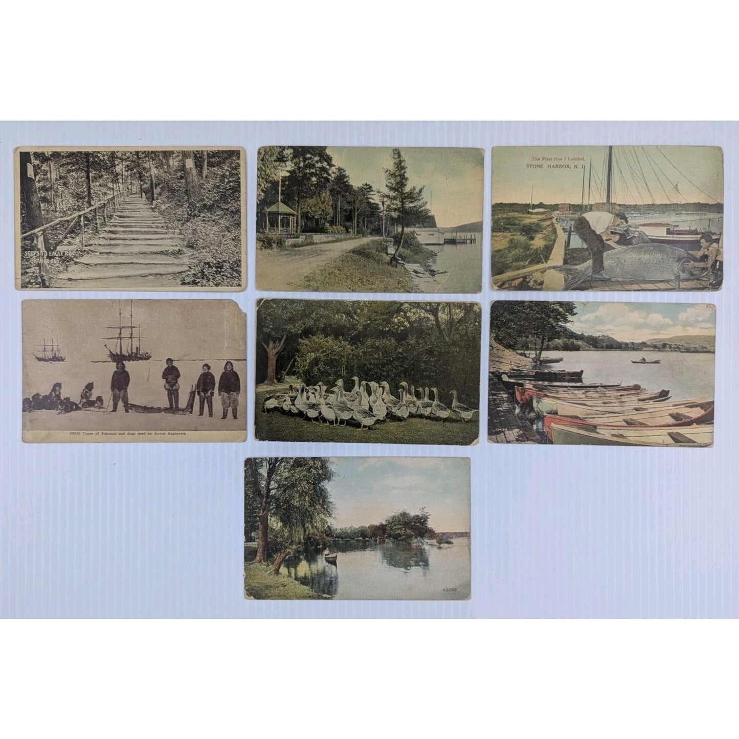 Antique Postcard Picture Card Ephemera Assorted Lot of 7
