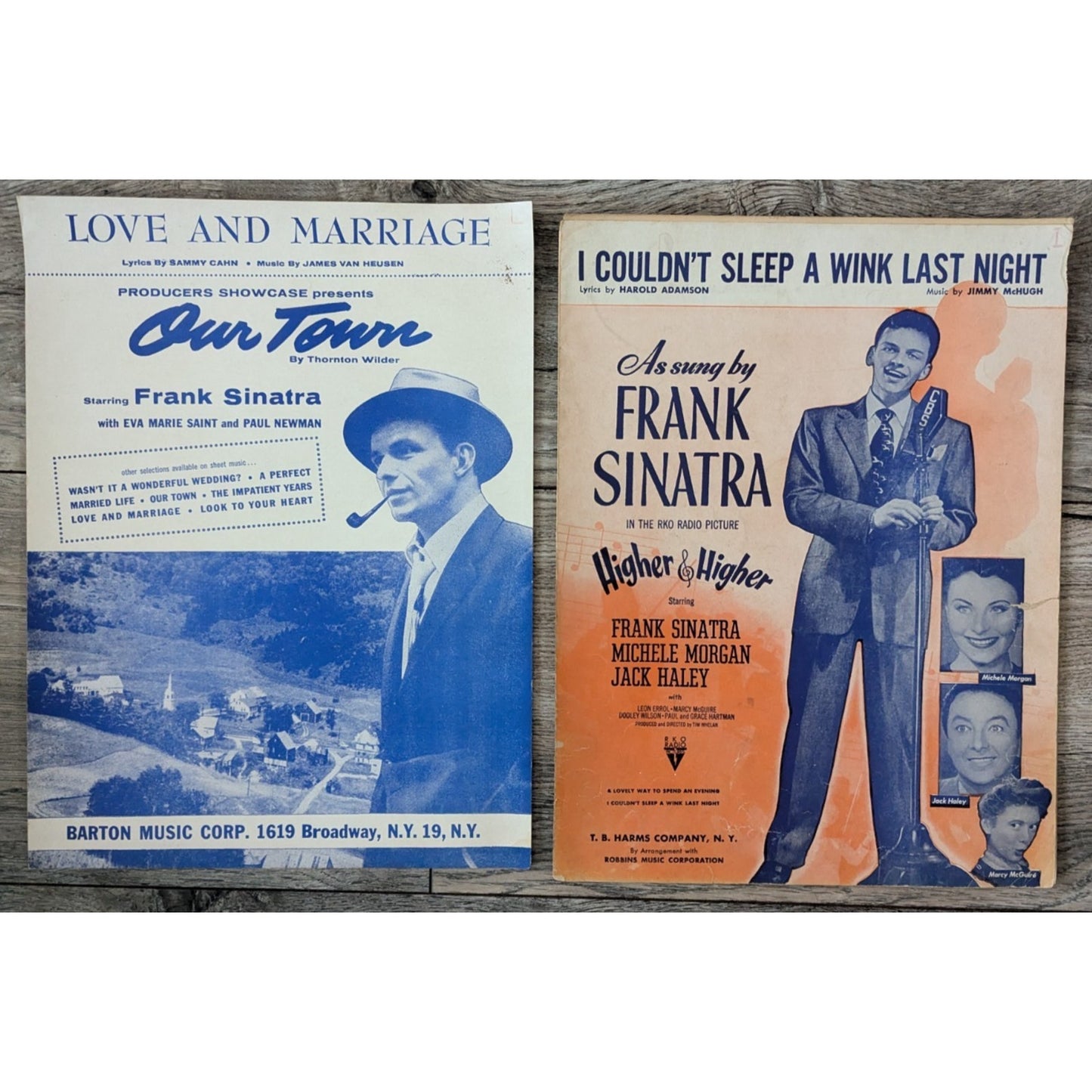 Sheet Music Frank / Nancy Sinatra Assorted Lot of 8