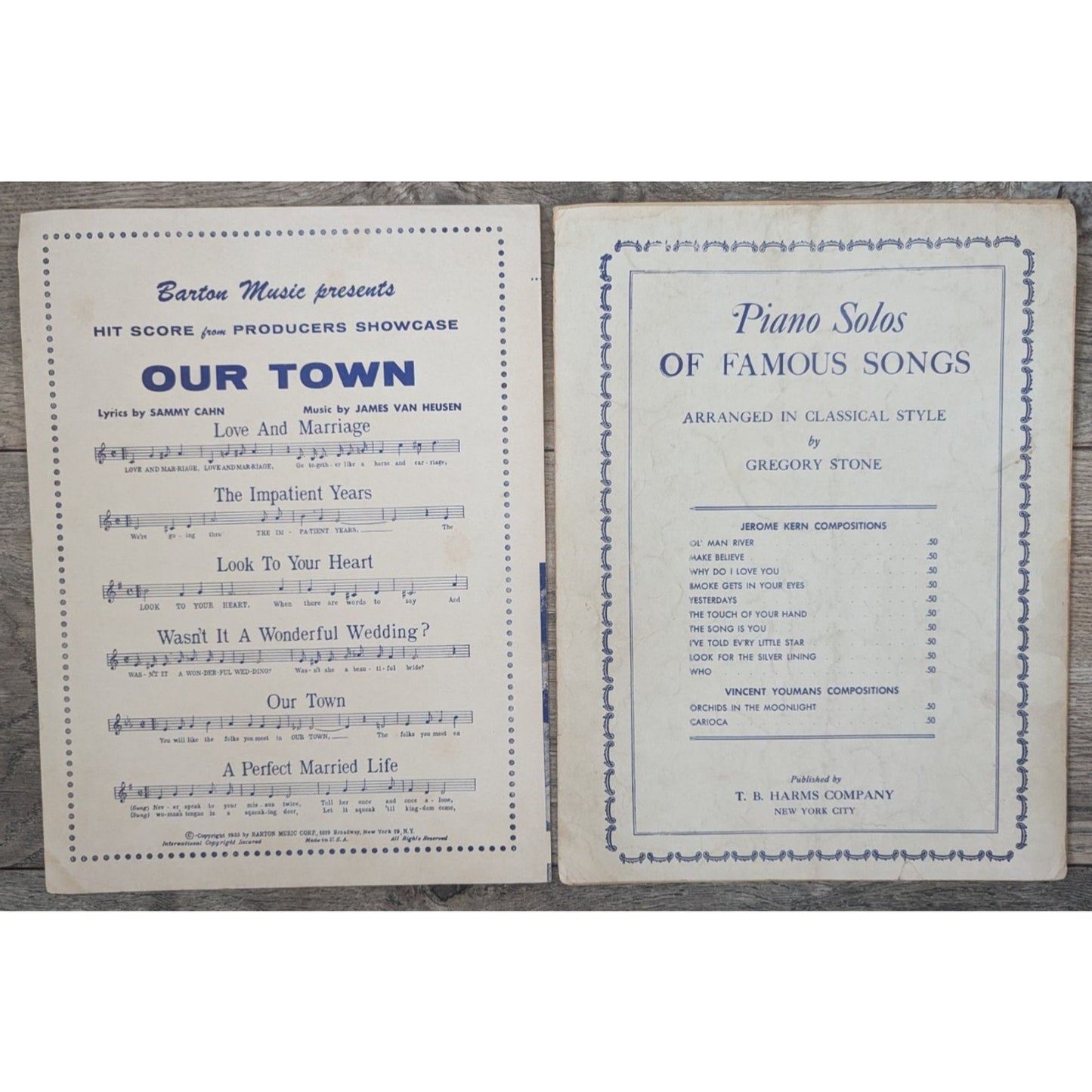 Sheet Music Frank / Nancy Sinatra Assorted Lot of 8