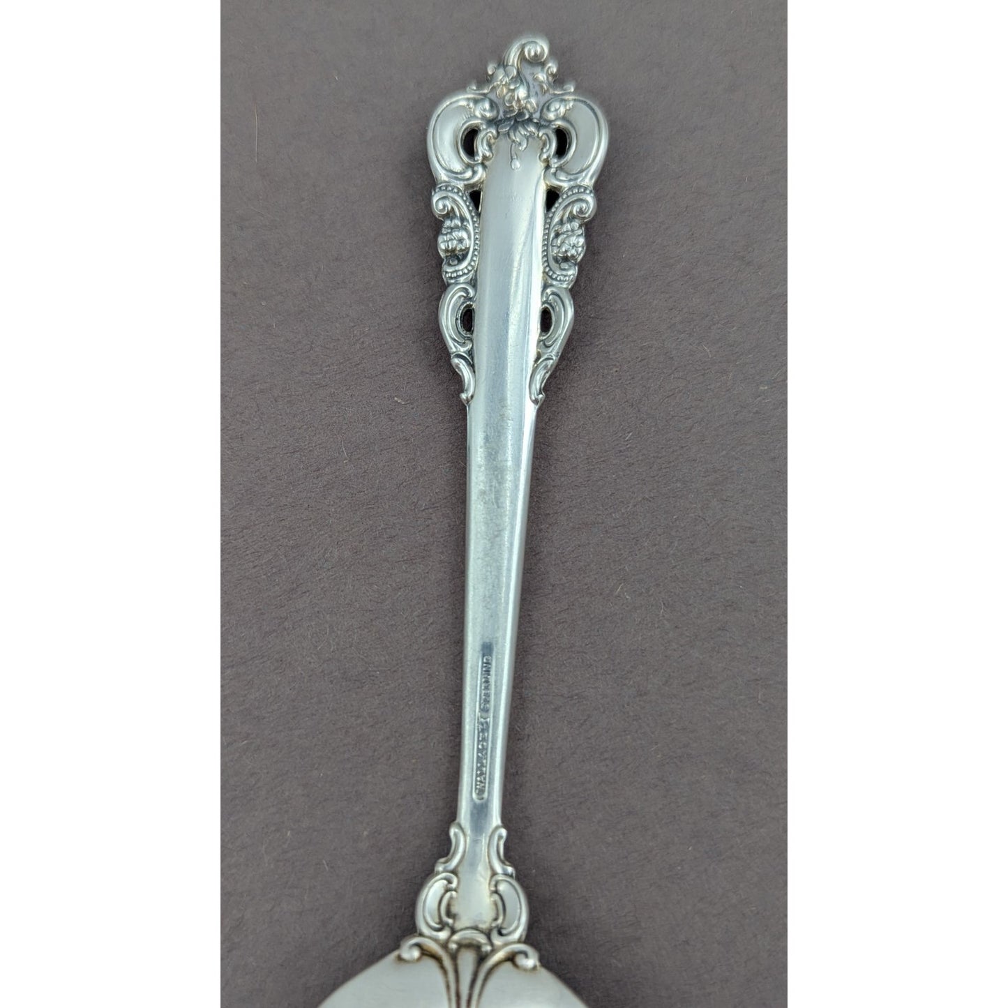 Grande Baroque by Wallace Sterling Silver Cream Soup Spoon 6 1/8" Flatware