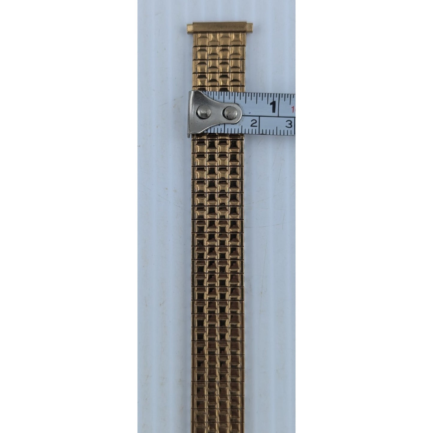 Speidel Gold Twist O Flex Stainless Steel Mens Watch Band 1610/62 L