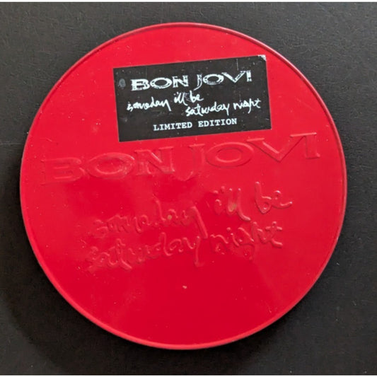 BON JOVI SOMEDAY I'LL BE SATURDAY NIGHT CD LIMITED EDITION RED TIN