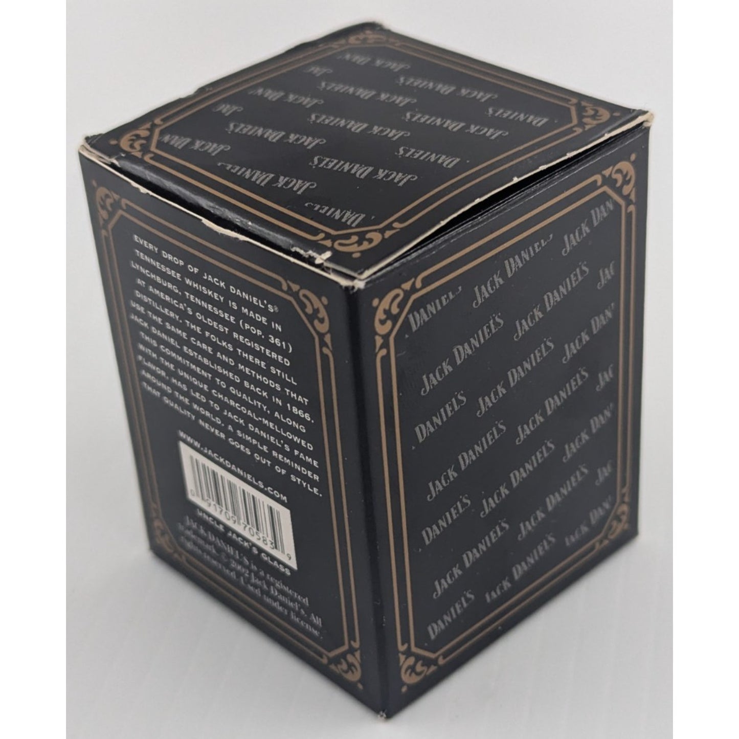 Jack Daniels Uncle Jack's Straight Whiskey Shot Glass 2.5"