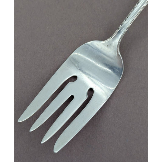 Alvin Southern Charm Sterling Silver Cold Meat Serving Fork 7-1/4" No Mono 54g