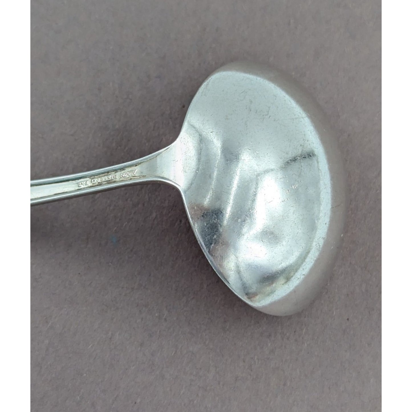 Alvin Southern Charm Solid Sterling Silver Gravy Ladle 6" No monogram 52g