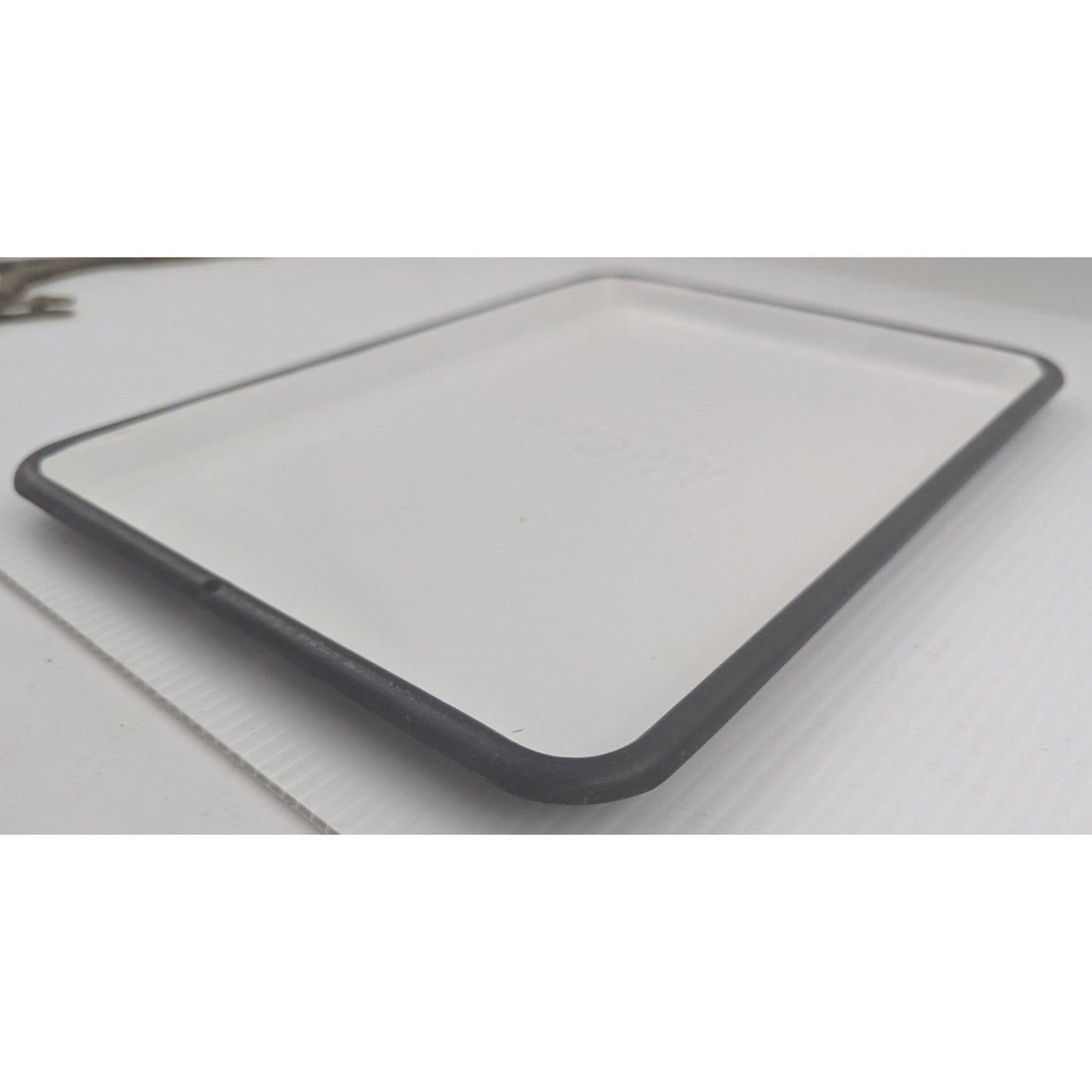 Vintage McCRAY Kitchen Refrigerator Enamelware Tray 12.5”x9.25”