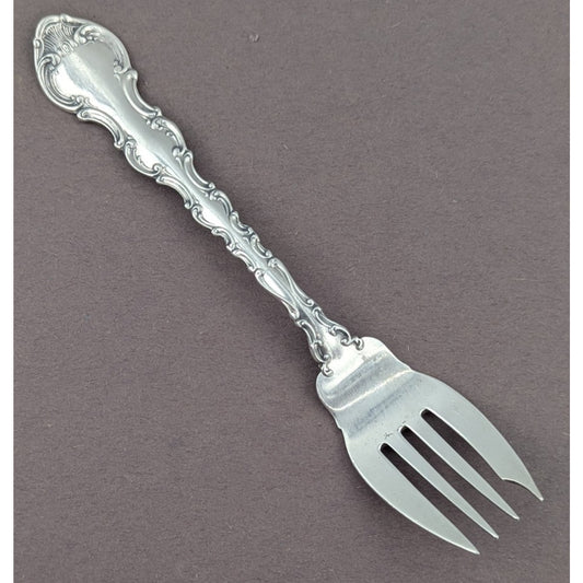 Gorham Silver Strasbourg Sterling Silver Salad Fork 6 3/8” Vintage No Monogram