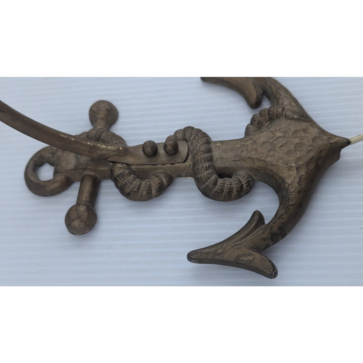 Vintage Metal Anchor Light Wall Lightning Fixture Nautical Light