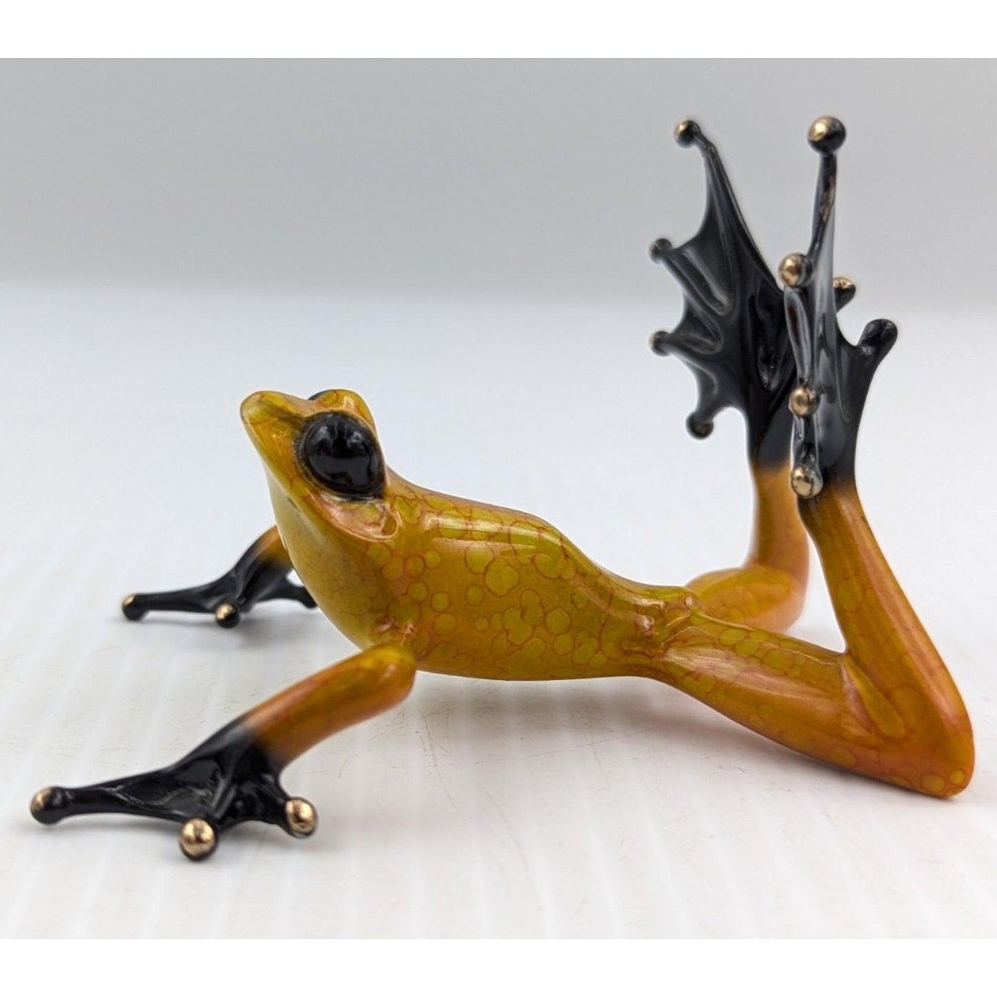 Tim Cotterill Frogman Bronze Frog “Sunbather” Figure LE #1336/5000 w COA BF164