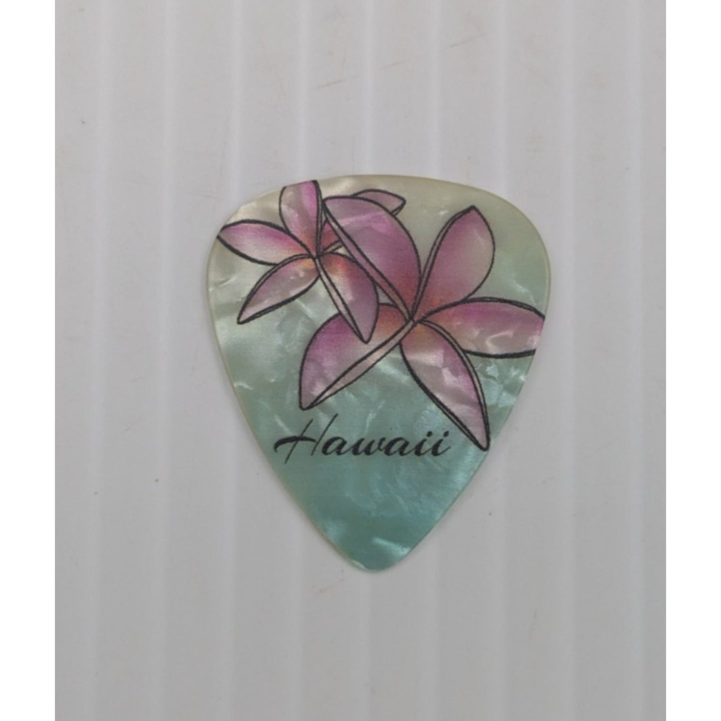 Guitar Pick Hawaii Hawaiian Vintage Souvenir Lot of 4