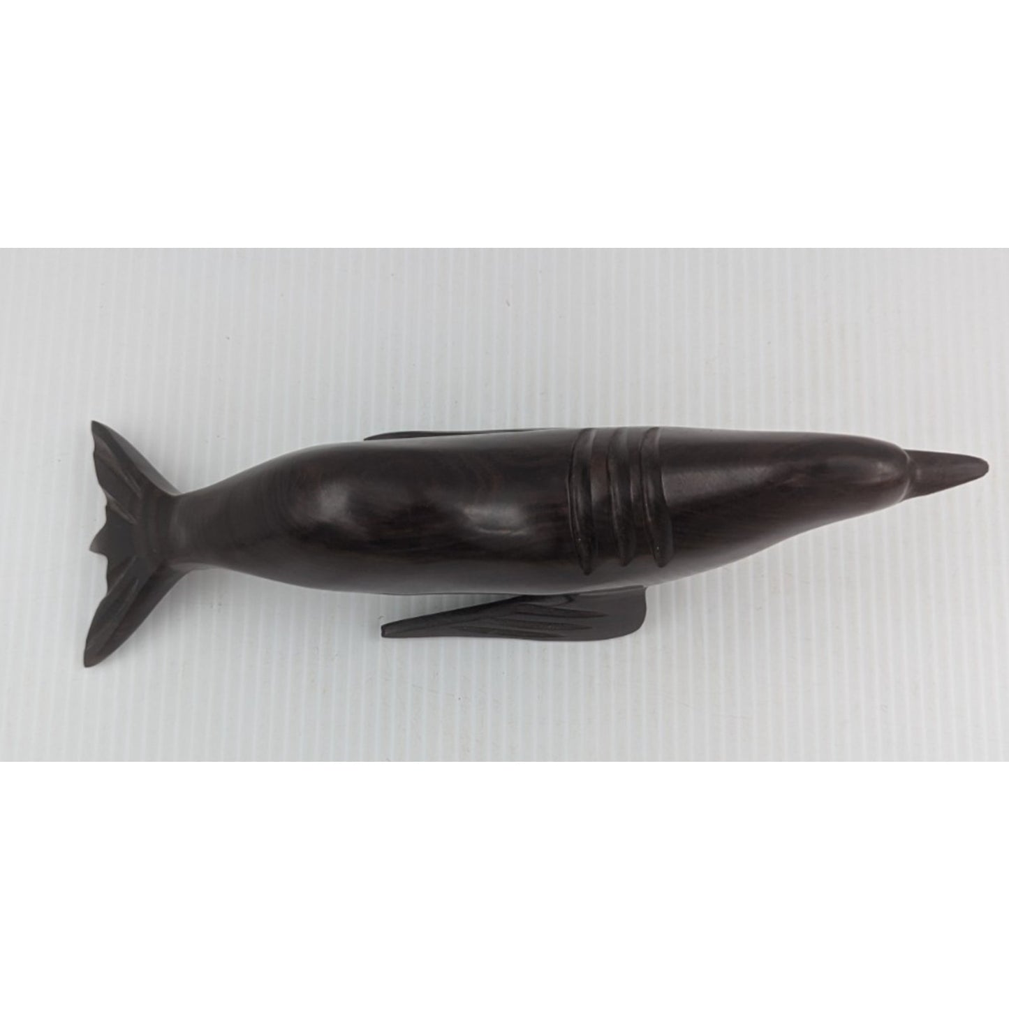 Vintage Ironwood Hand Carved Seal Sculpture Animal Décor Wood