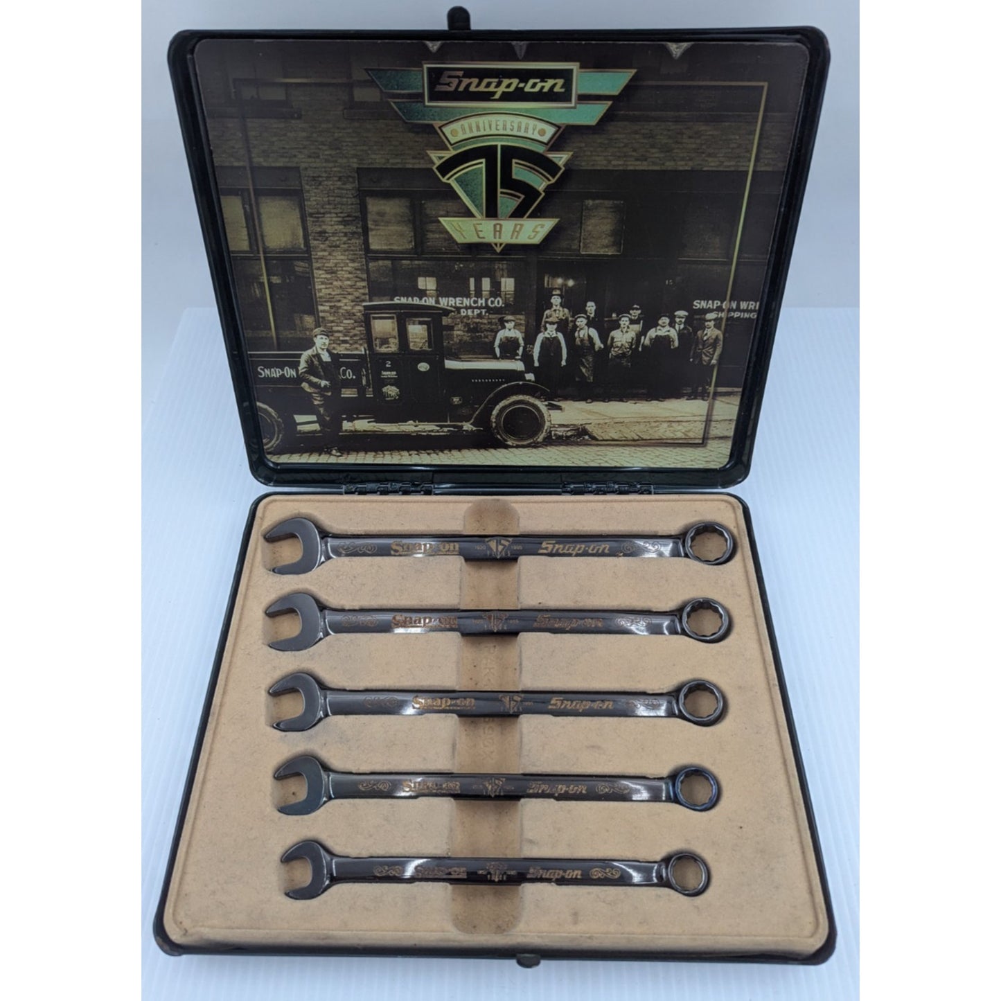 Snap-On Tools SAE 75th Anniversary Limited Edition Commemorative Wrench Set