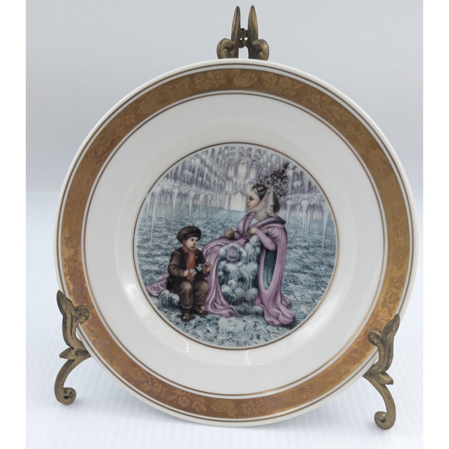 11 Vintage Royal Copenhagen The Hans Christian Andersen Fairy Tales Plates 1975