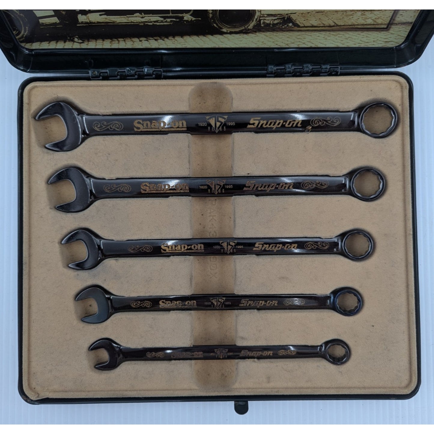 Snap-On Tools SAE 75th Anniversary Limited Edition Commemorative Wrench Set