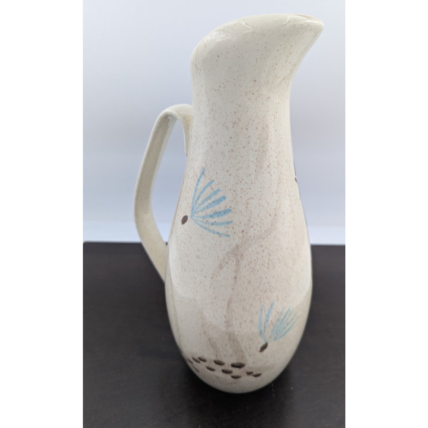 Red Wing Pottery USA Bob White Quail Pitcher 11.5" Mid Century Modern MCM