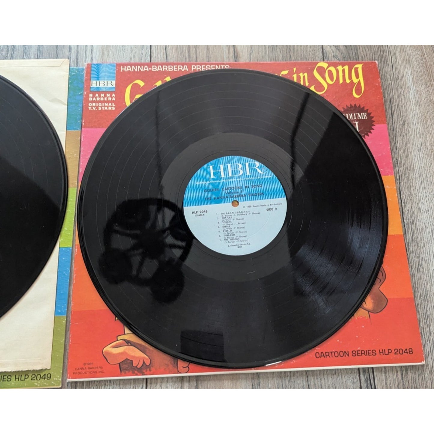Golden Cartoons In Song Vol. I & II Vinyl The Hanna-Barbera Presents
