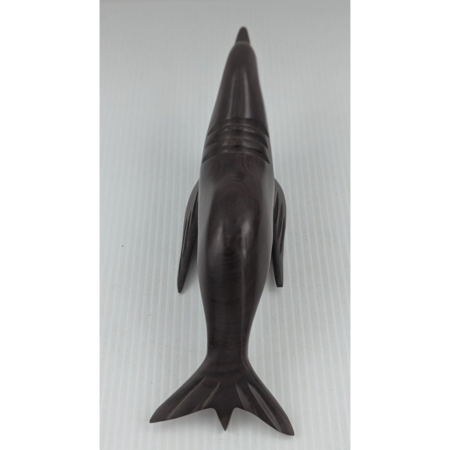 Vintage Ironwood Hand Carved Seal Sculpture Animal Décor Wood