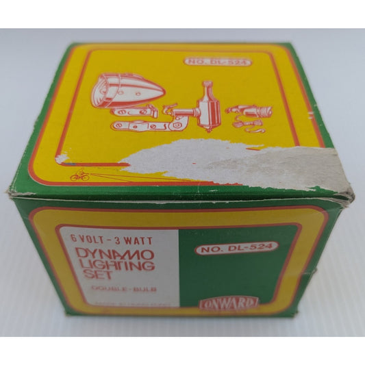 Dynamo Lighting Set 6 Volt 3 Watt Onward DL-524 Head & Tail Light