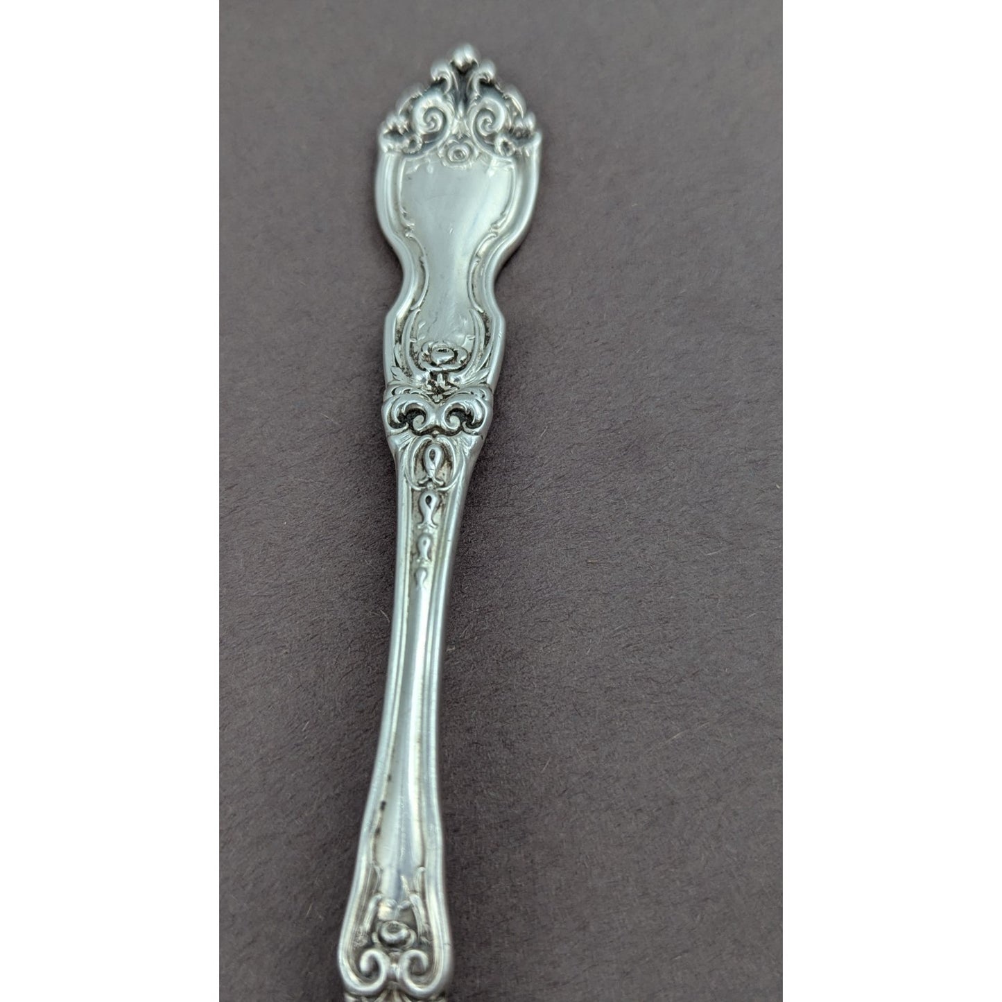 La Reine by Wallace Sterling Silver Fork 7" Flatware No Monogram