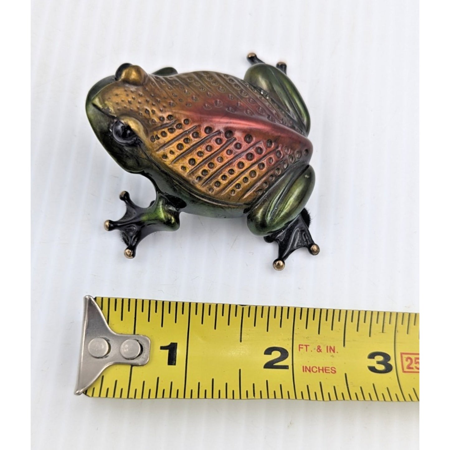 Tim Cotterill Frogman Bronze Frog Sculpture “Sherwood” LE #162/5000 with COA