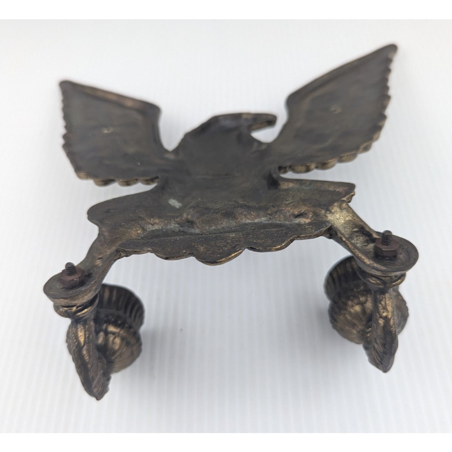 Metal Eagle Double Arm Candleholder Sconce Eagle Wall Plaque for Candlesticks