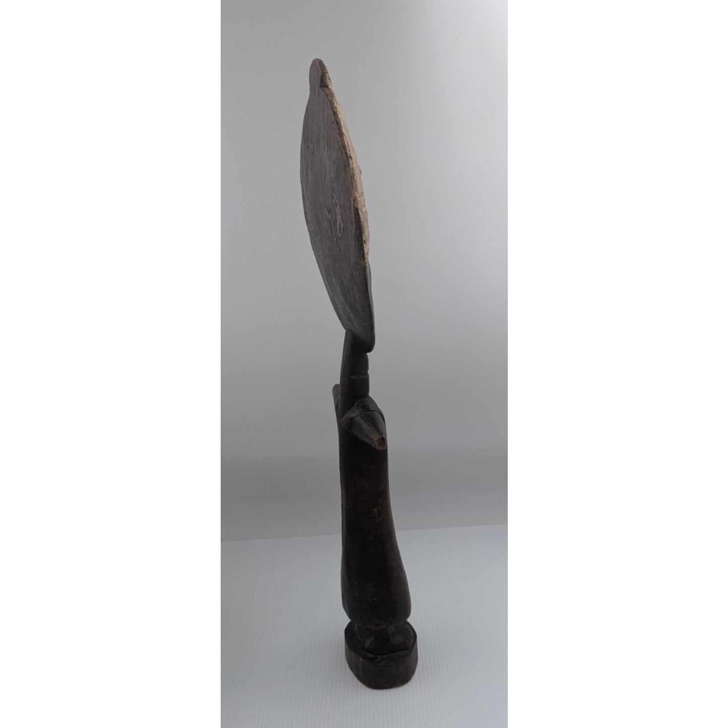Hand Carved Wooden Ashanti Ghana Fertility Doll African 26.5"