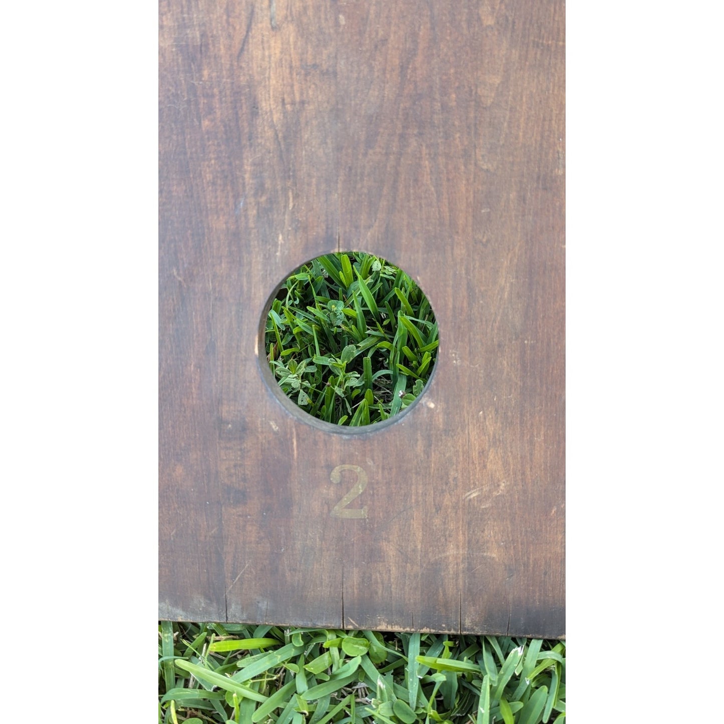 Vintage Carrom Company Cornhole Bean Bag Toss Game Board Stand (no bags)