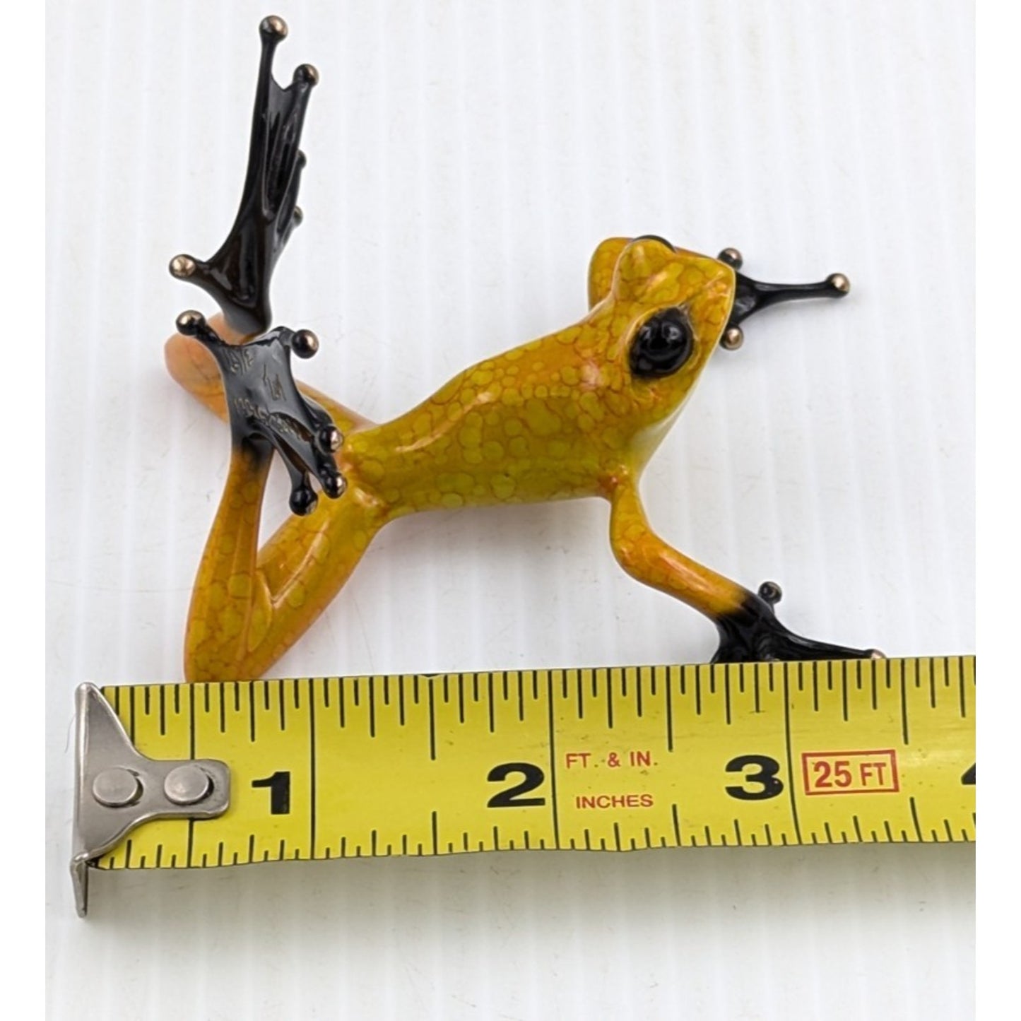 Tim Cotterill Frogman Bronze Frog “Sunbather” Figure LE #1336/5000 w COA BF164