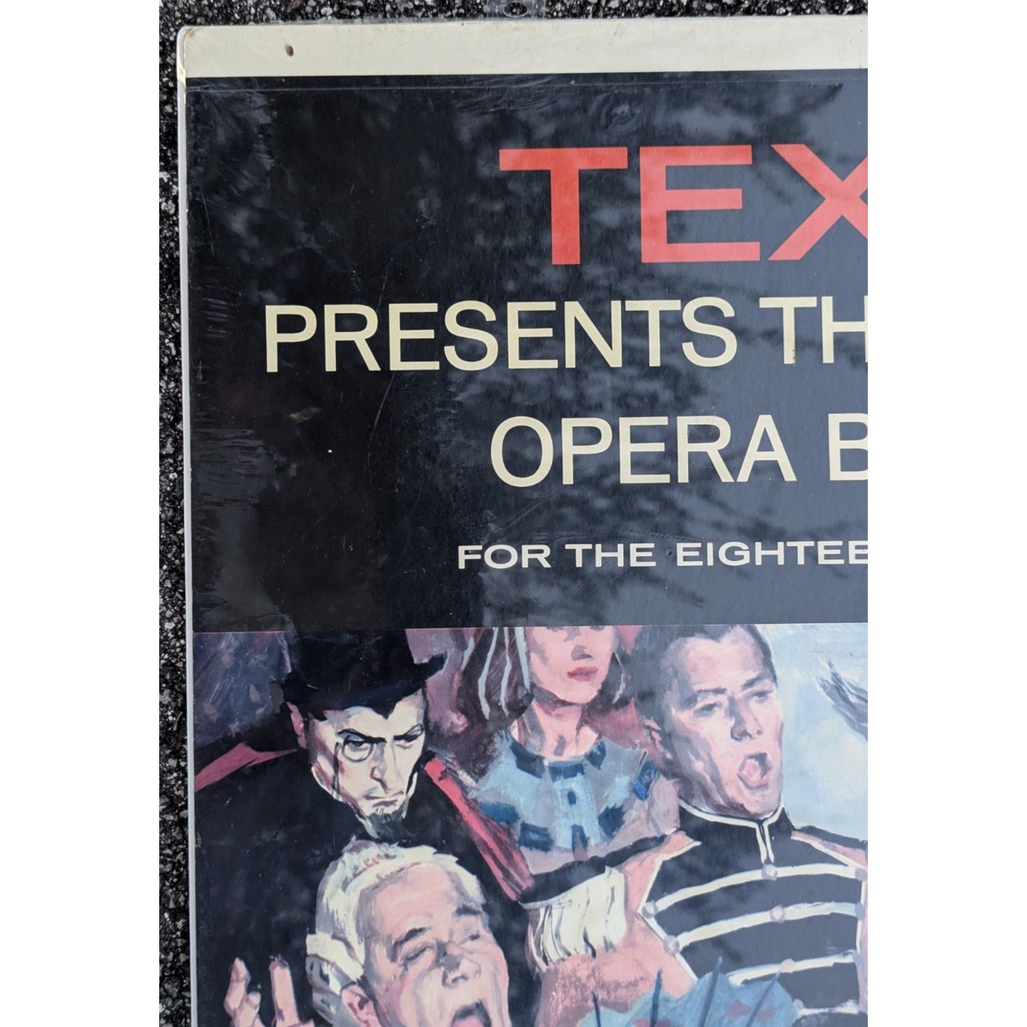 Texaco Presents The Metropolitan Opera Broadcasts New York City 1957 Poster