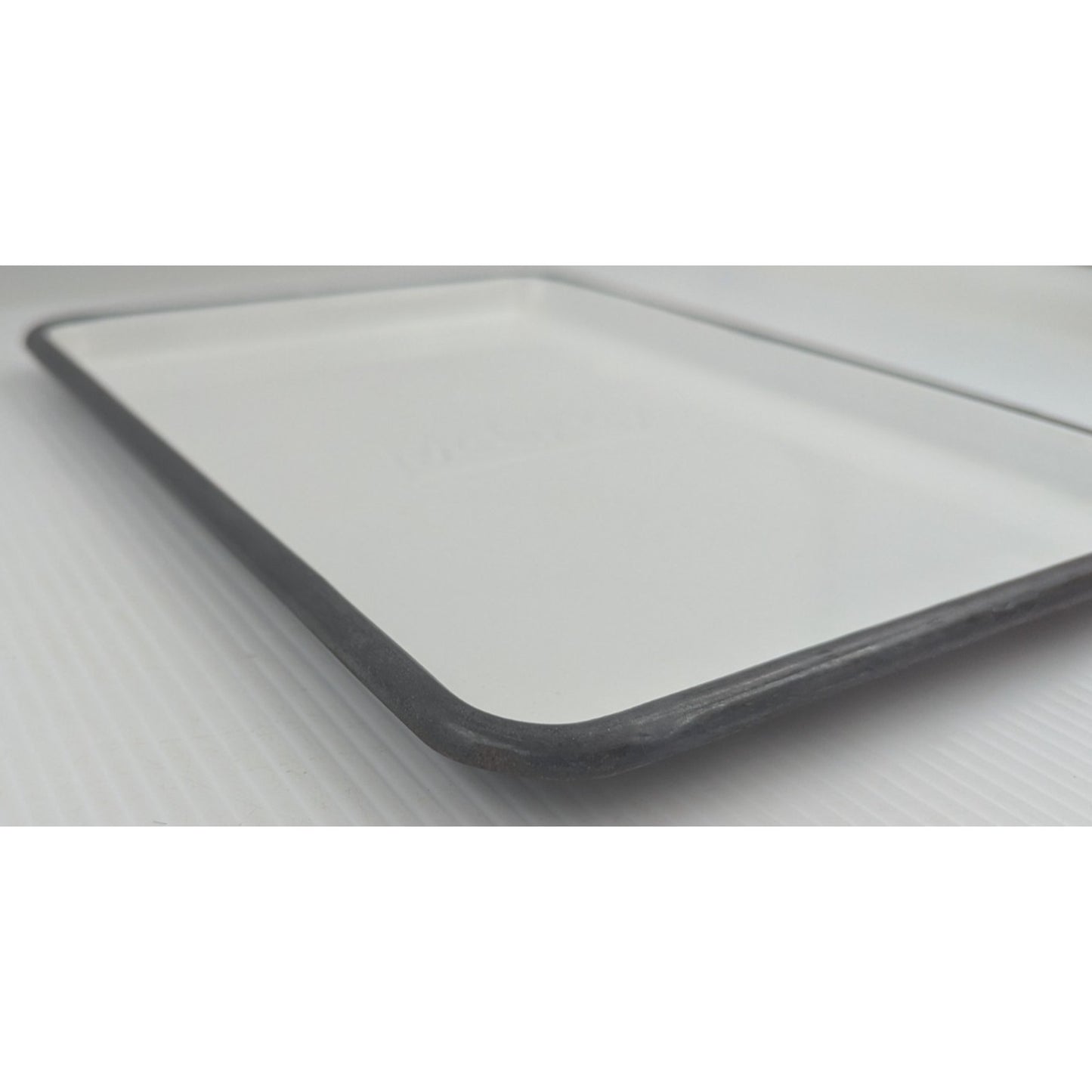 Vintage McCRAY Kitchen Refrigerator Enamelware Tray 12.5”x9.25”