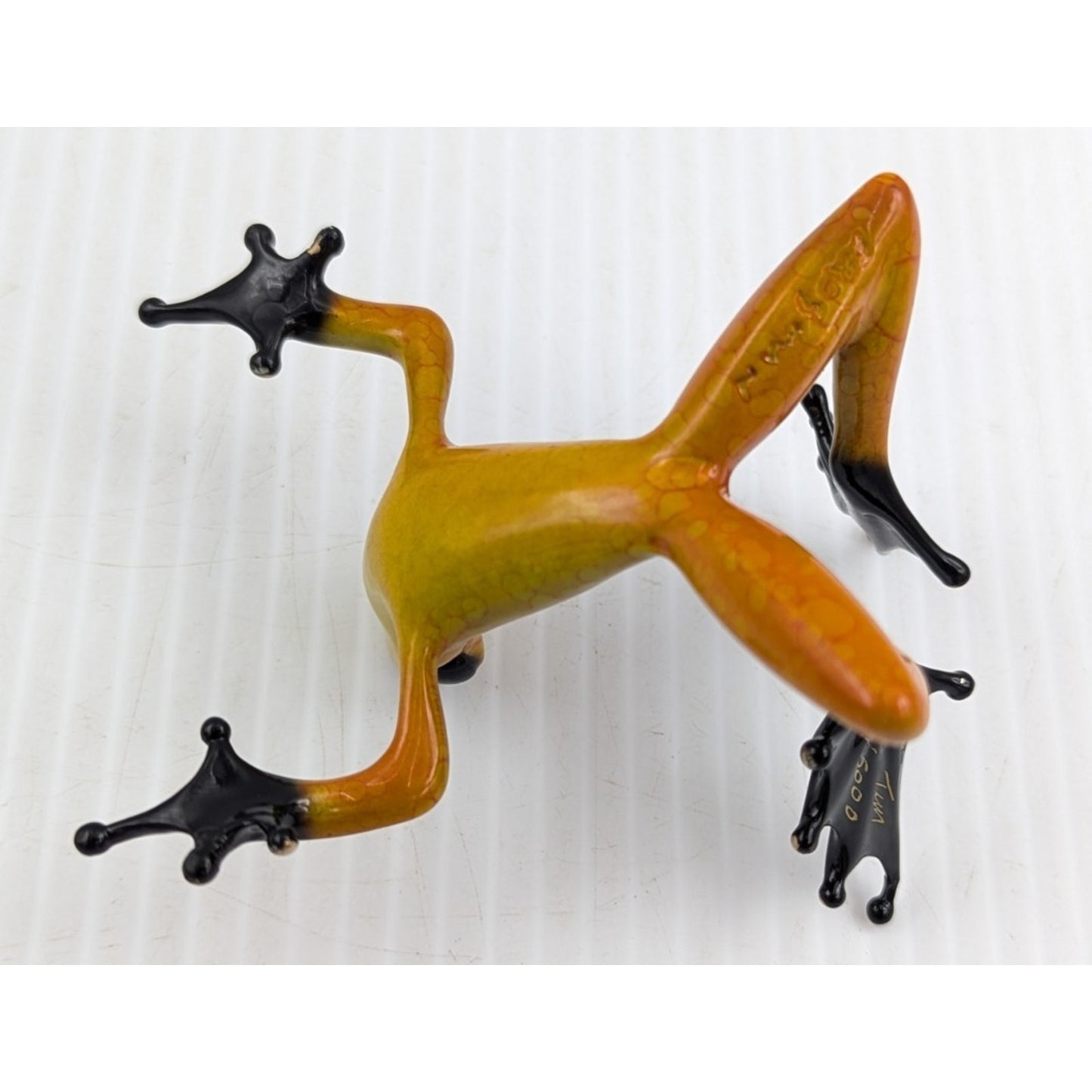 Tim Cotterill Frogman Bronze Frog “Sunbather” Figure LE #1336/5000 w COA BF164