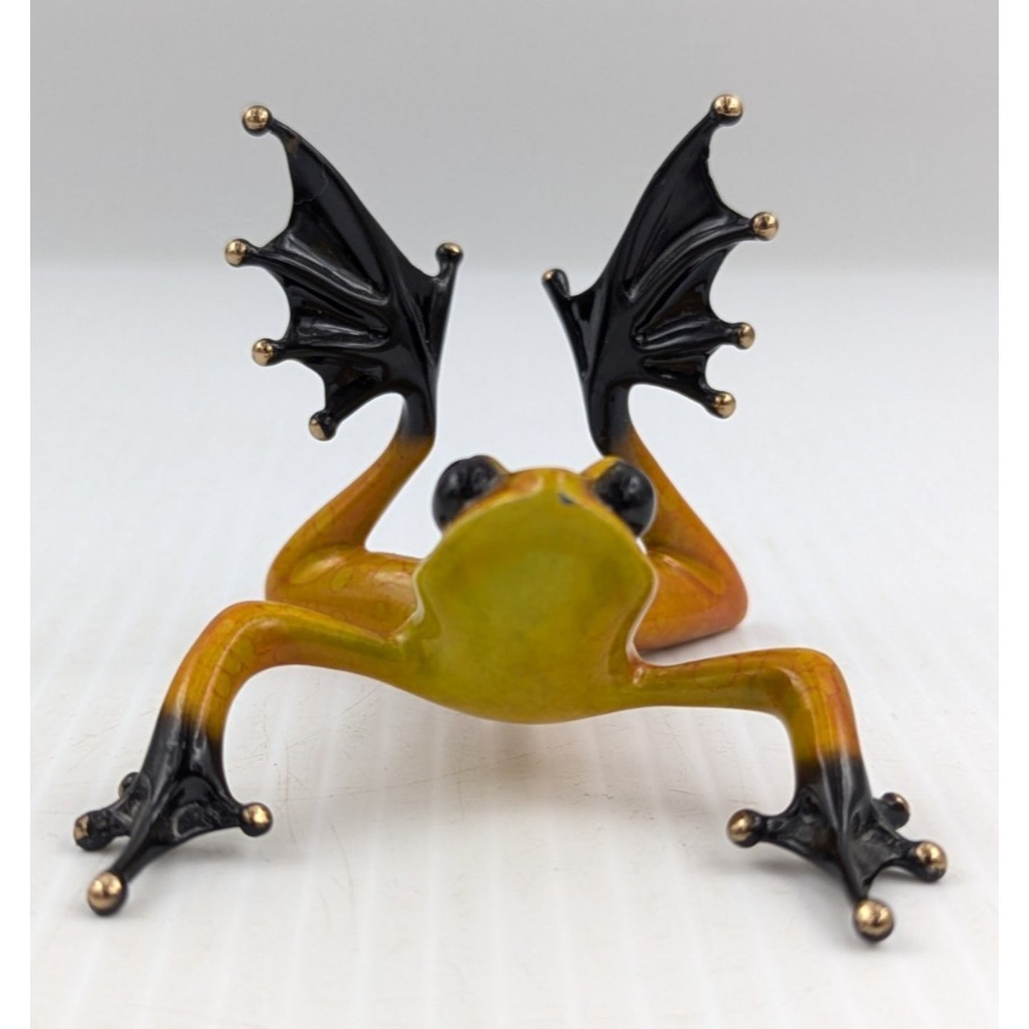 Tim Cotterill Frogman Bronze Frog “Sunbather” Figure LE #1336/5000 w COA BF164