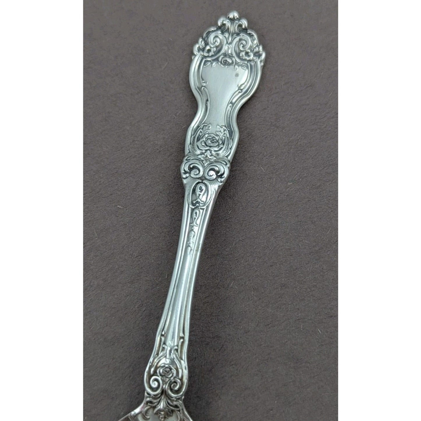 La Reine by Wallace Sterling Silver Teaspoon 6" Flatware No Monogram