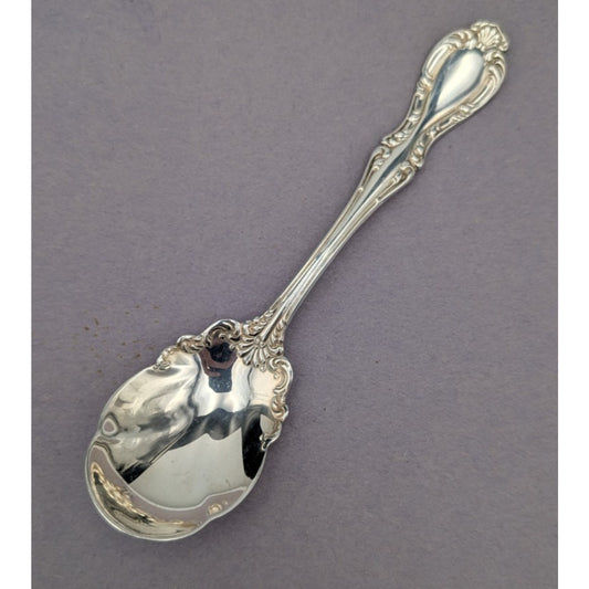 Northumbria Cello Sterling Silver Sugar Shell Spoon 6" 36 g