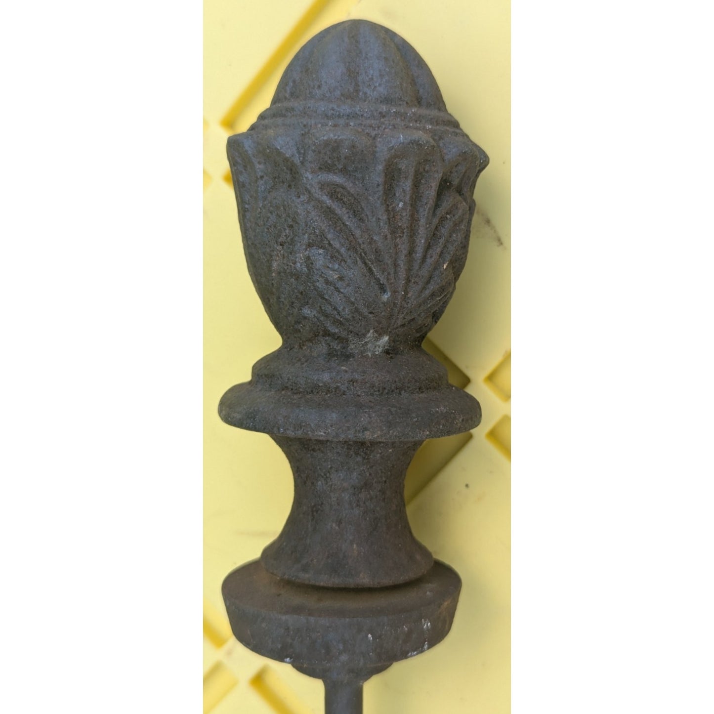 Antique Garden Hose Guide Cast Iron Metal Stakes Hose Guards Lot of 2