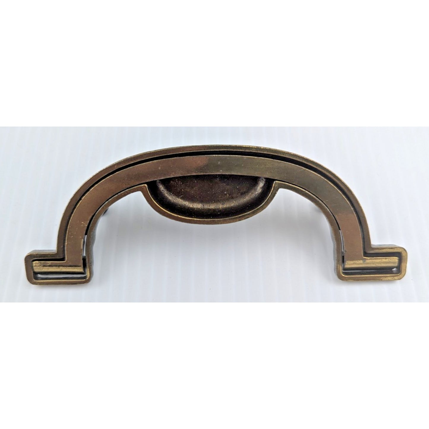 DREXEL ACCOLADE Brass Drawer Bail Pull Handle Campaign KBC N7231