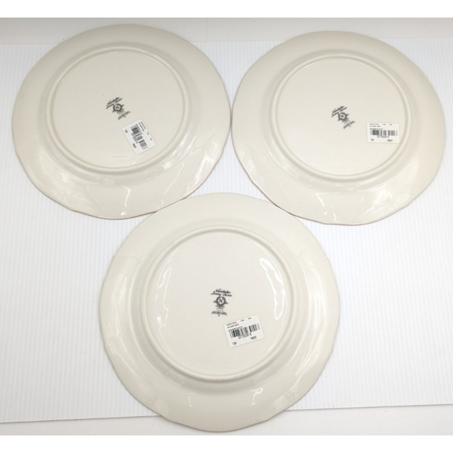 9 Noritake Gilded Age Dinner Salad Bread and Butter Plate Plates 7354 Excellent
