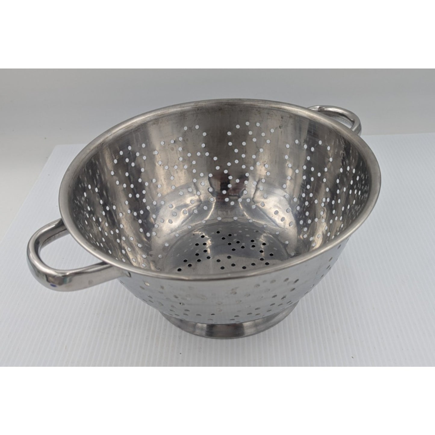 Colander Strainer Stainless Steel Progressive Korea Lot of 2 - 11.5" and 10.5"
