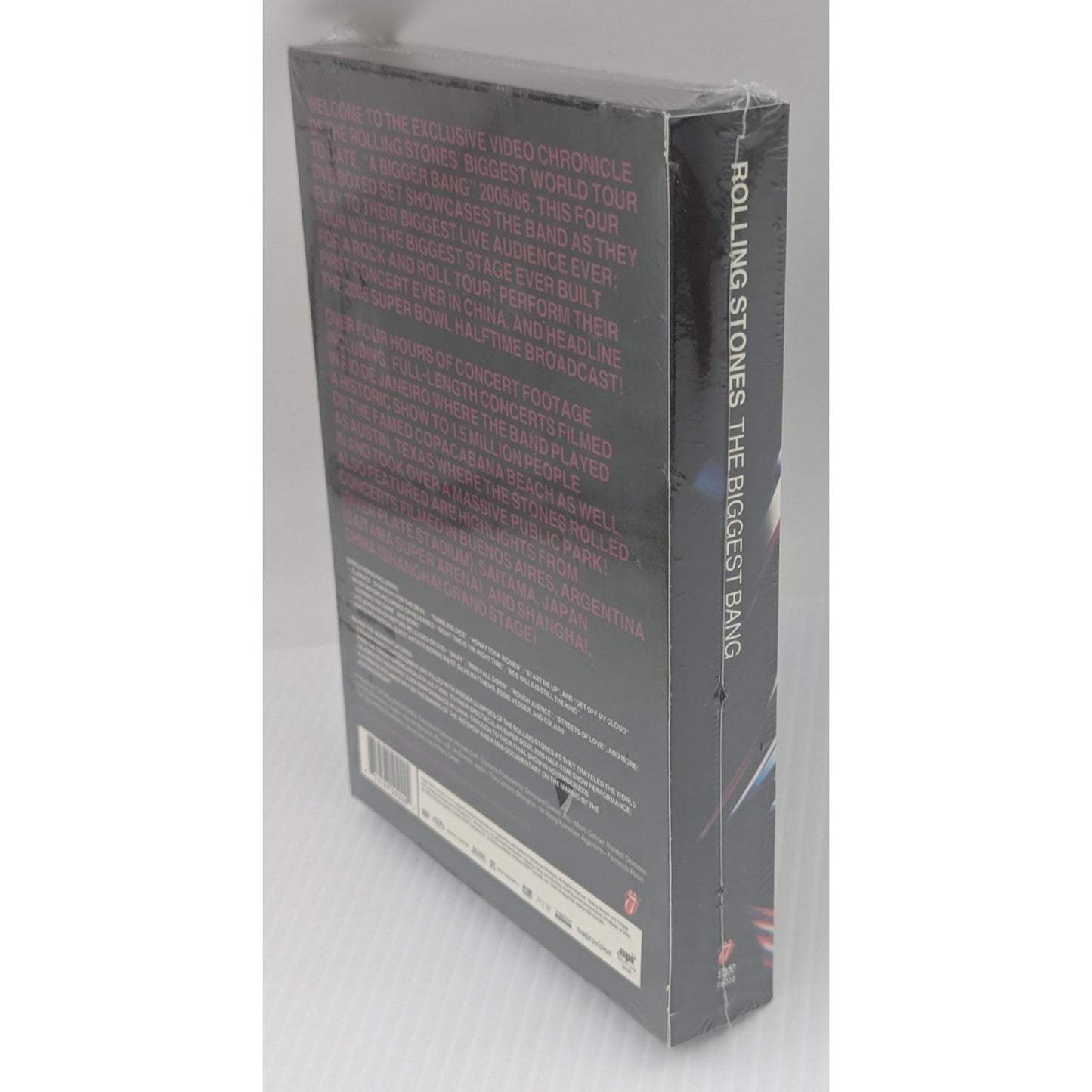 The Rolling Stones The Biggest Bang 4-Disc DVD Boxed Set