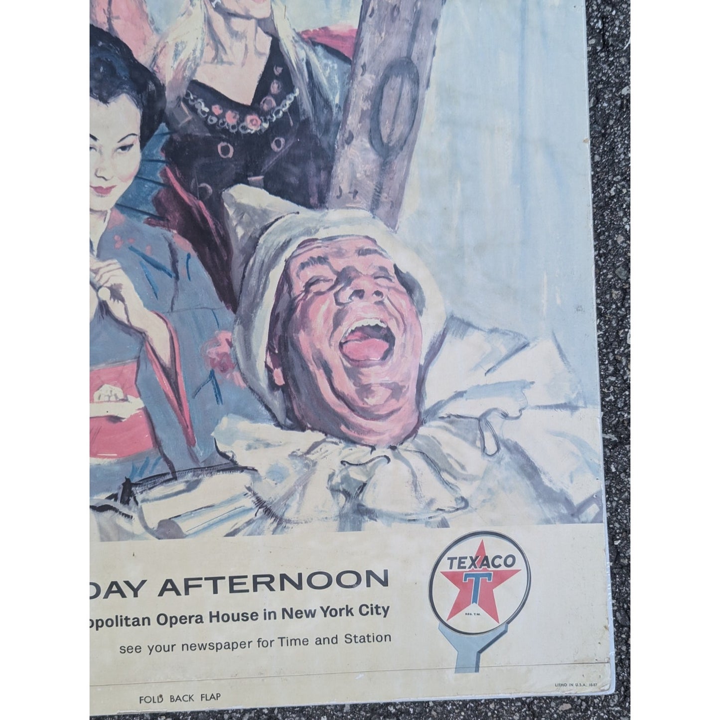 Texaco Presents The Metropolitan Opera Broadcasts New York City 1957 Poster